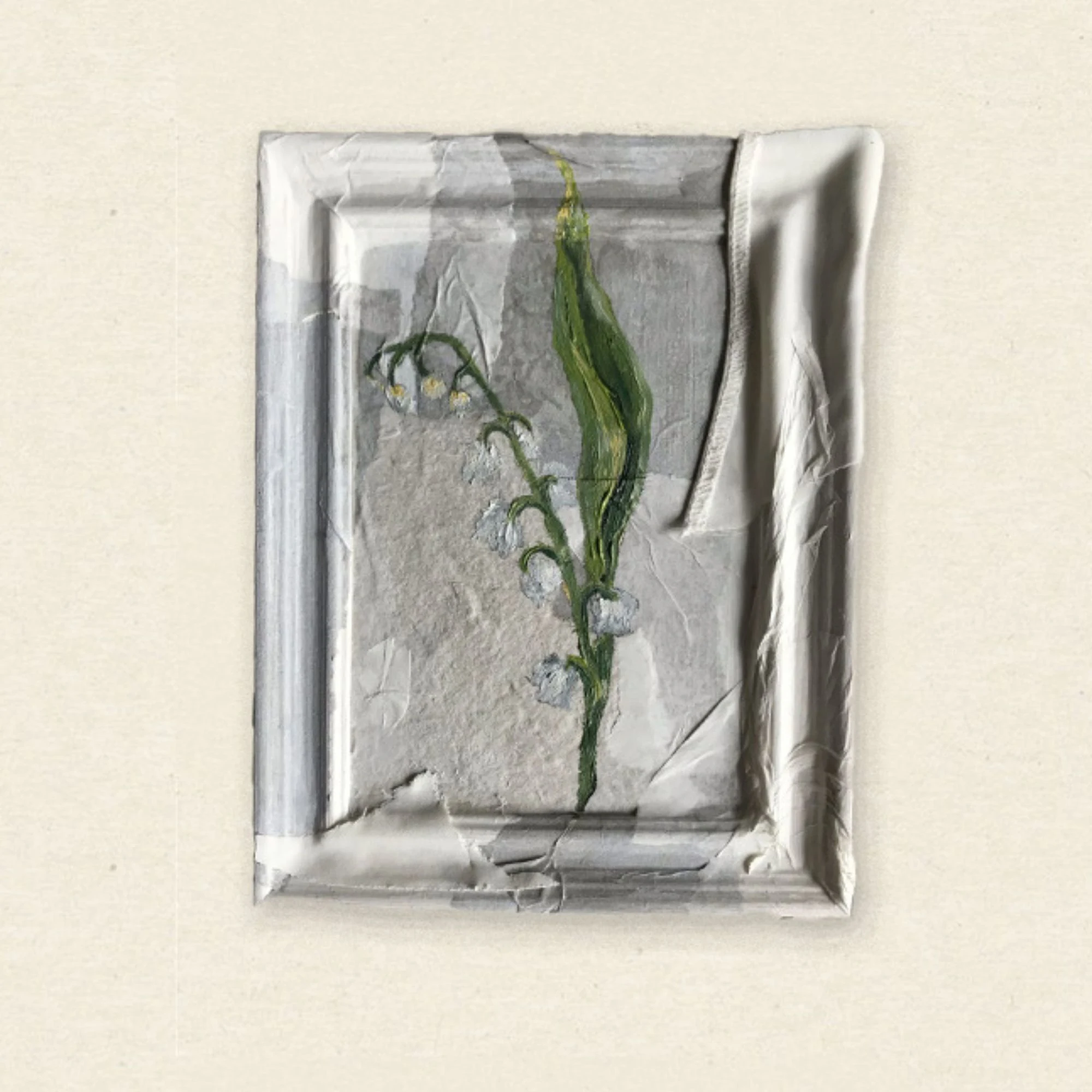 Impasto Ölgemälde auf Bilderrahmen