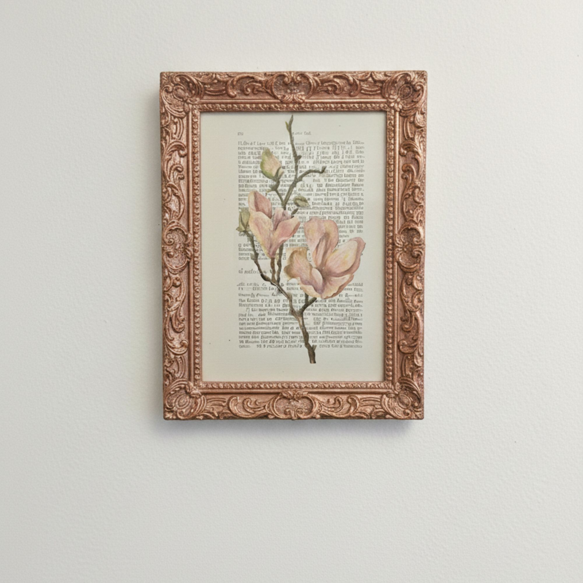 moderne wandbilder blumen, blumen poster vintage, vintage blumen, kunst auf buchseiten, kunstdruck buchseiten, handgezeichnete blumen, botanik wandbild, minimalistische naturposter, geschenk für buchliebhaber