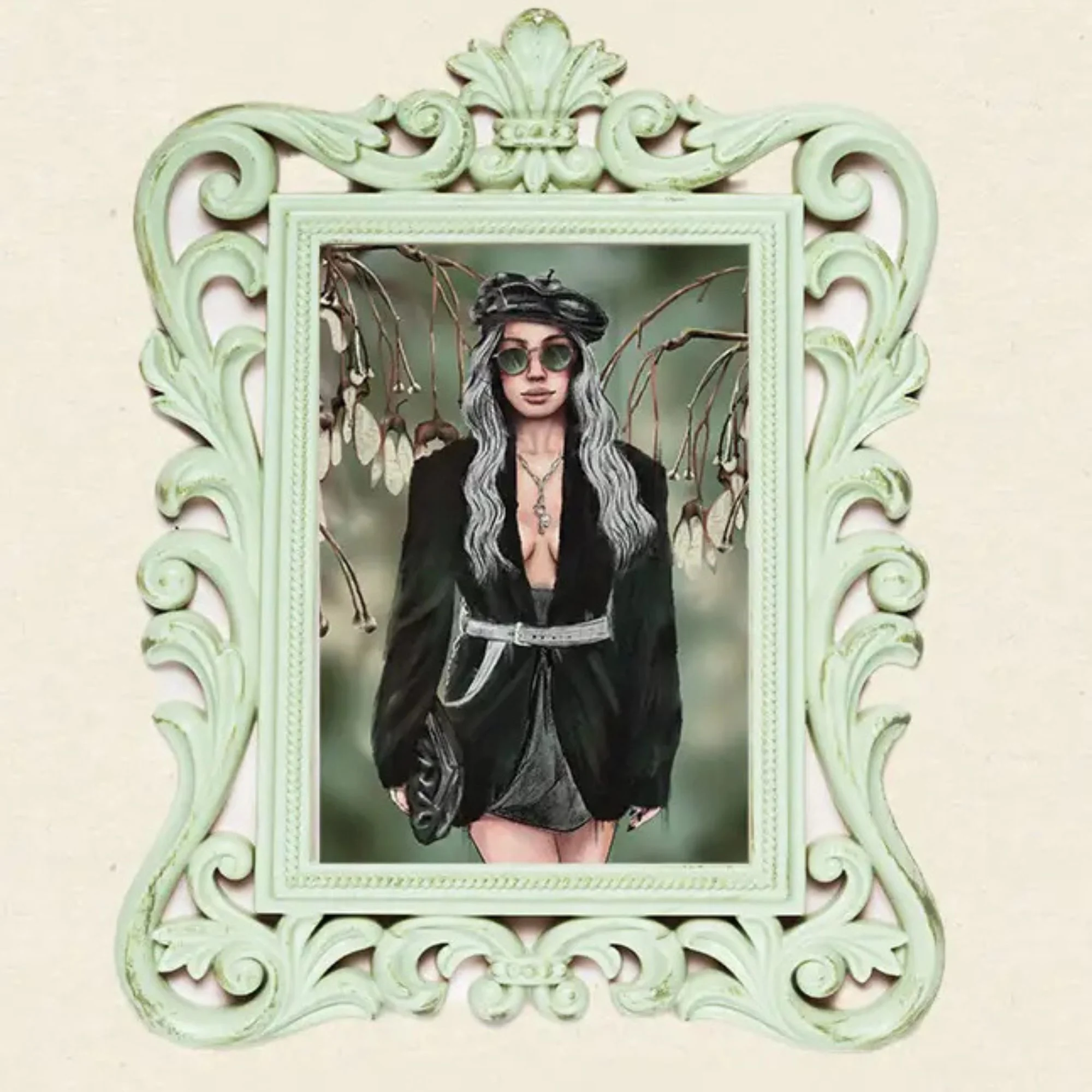 dark academia, dark academia deko, buchliebhaber geschenk, bibliothek kunstdruck, lesegeschenke, leseecke bild, gothik wall decor, dunkle blumenkunst