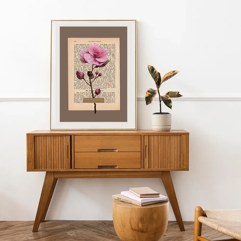 Kunstdruck: Naturstudie No.8 - Mandelblüte – Bild 3