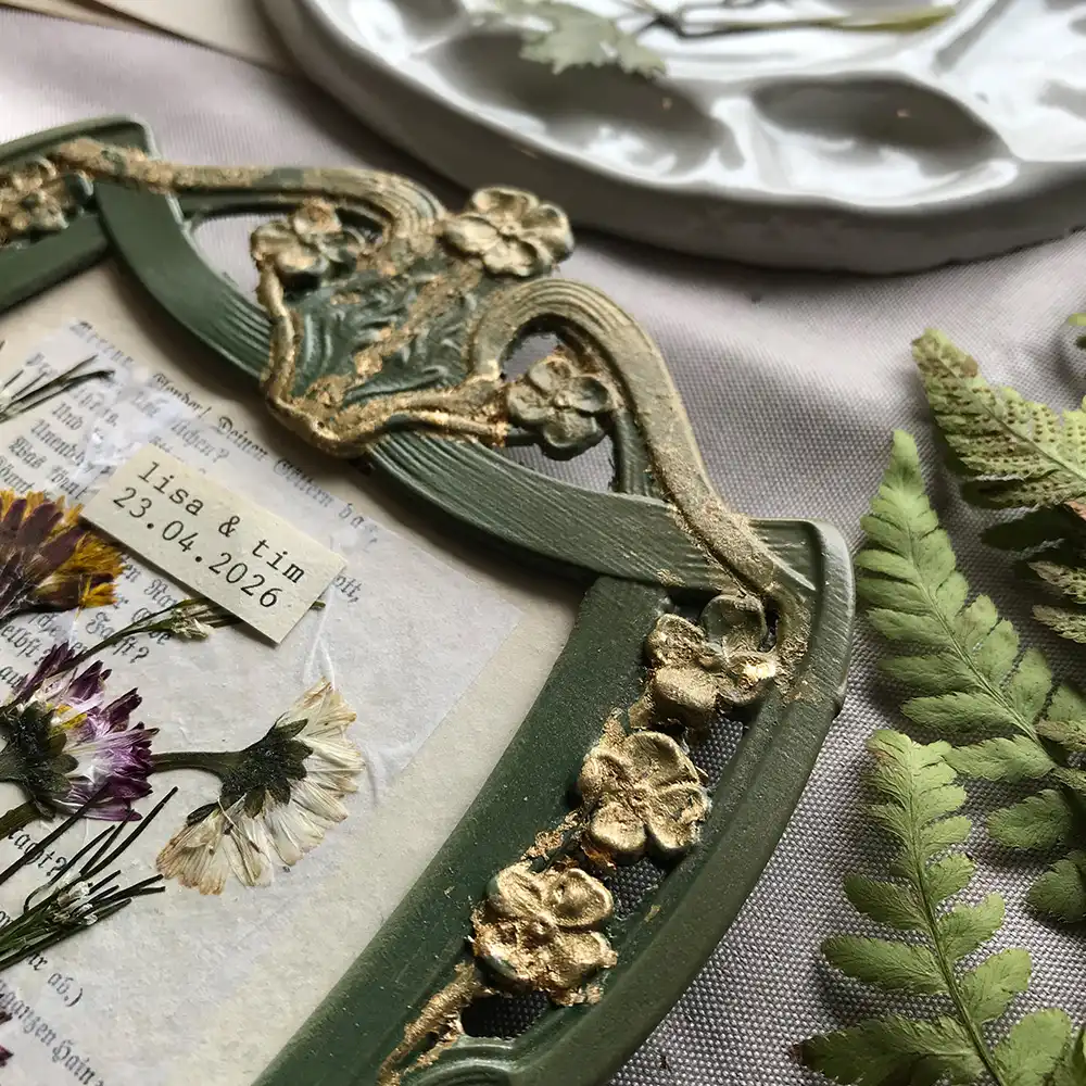 Auftragskunst: Unique as You Ticket - personalisiertes Geschenk Paar – Bild 11