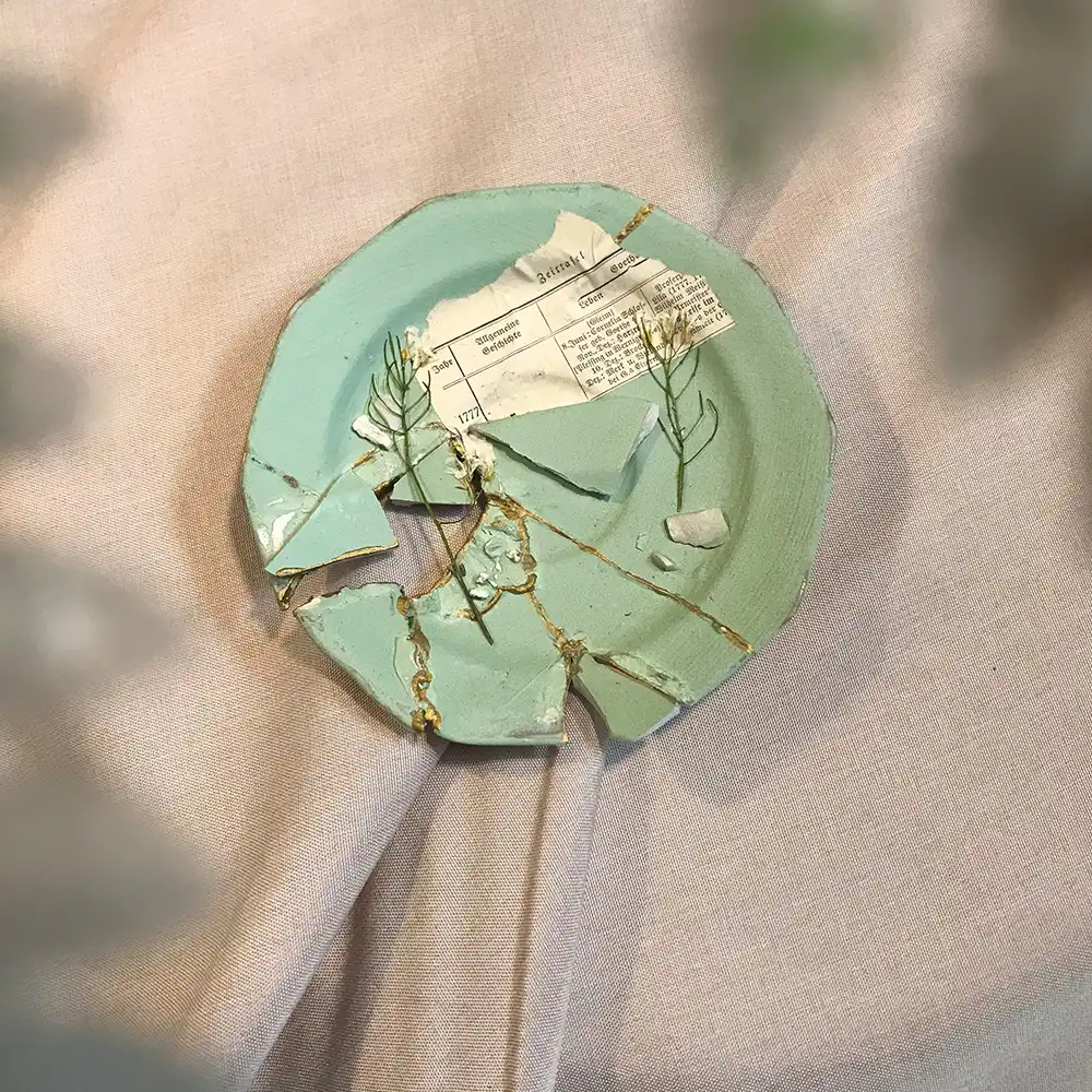 Kintsugi "Lost Garden" No.6 - klein