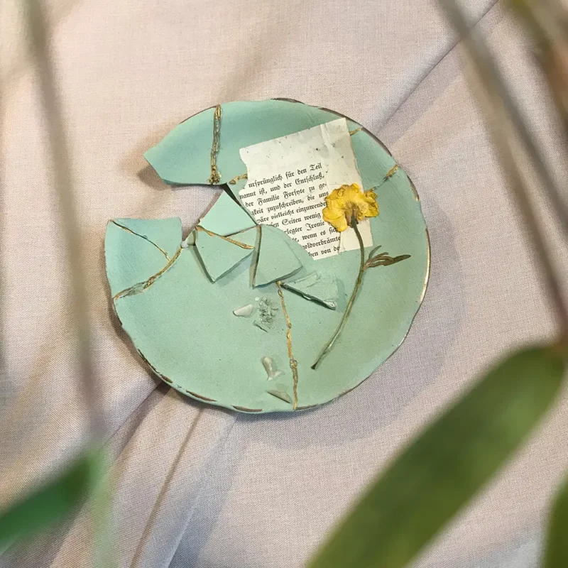Kintsugi "Lost Garden" No.4 - klein