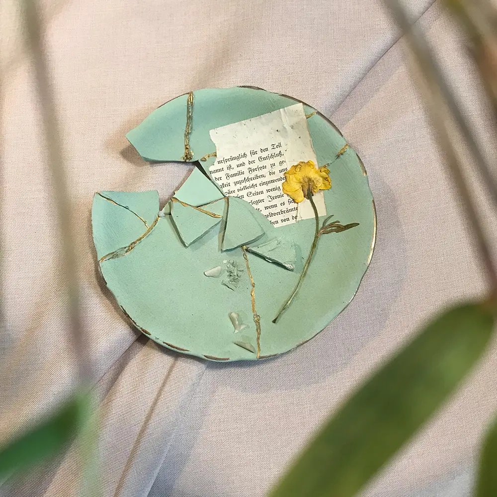 Kintsugi "Lost Garden" No.4 - klein