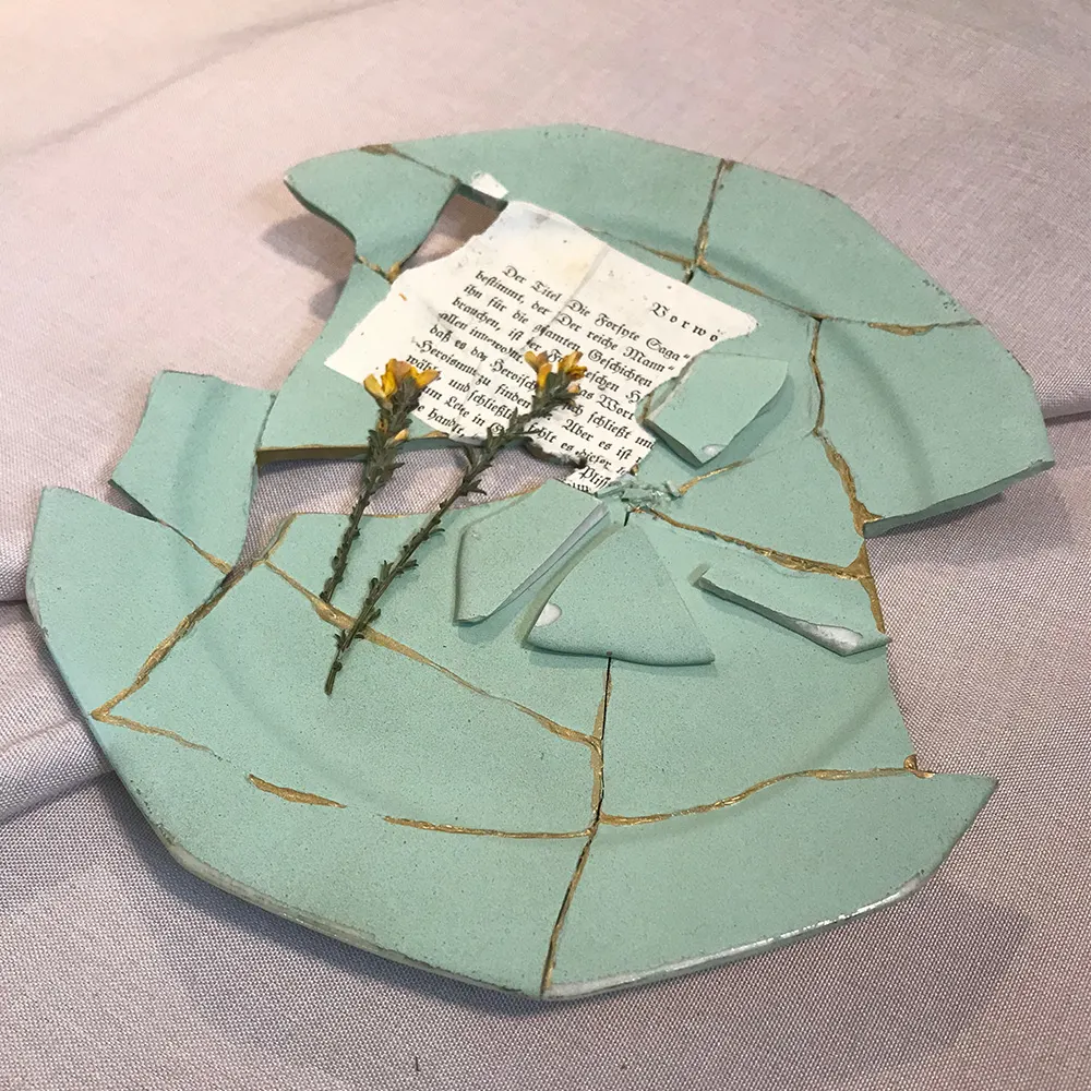 Kintsugi "Lost Garden" No.13 - groß – Bild 2