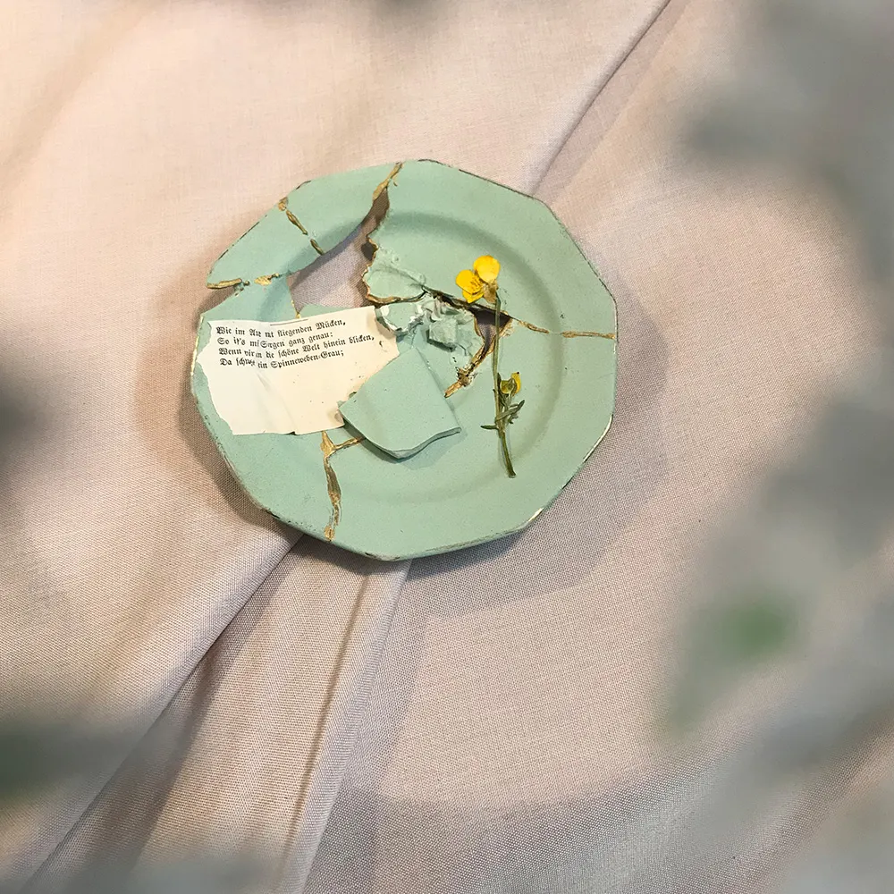 Kintsugi "Lost Garden" No.2 - klein