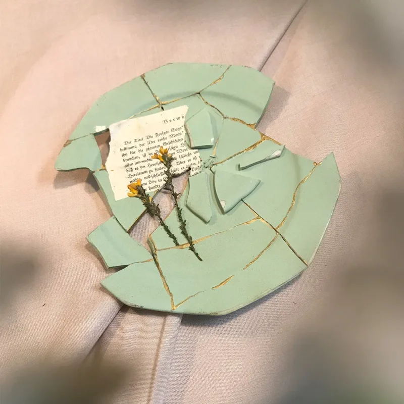 Kintsugi "Lost Garden" No.13 - groß