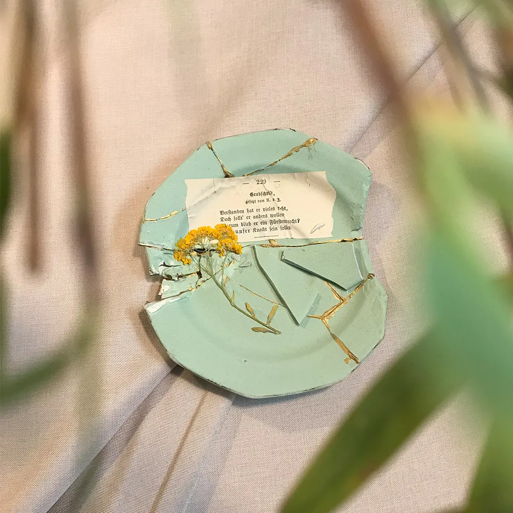 Kintsugi "Lost Garden" No.1 - klein
