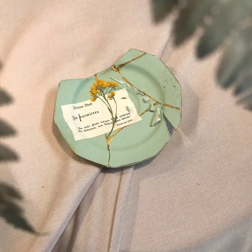 Kintsugi "Lost Garden" No.3 - klein