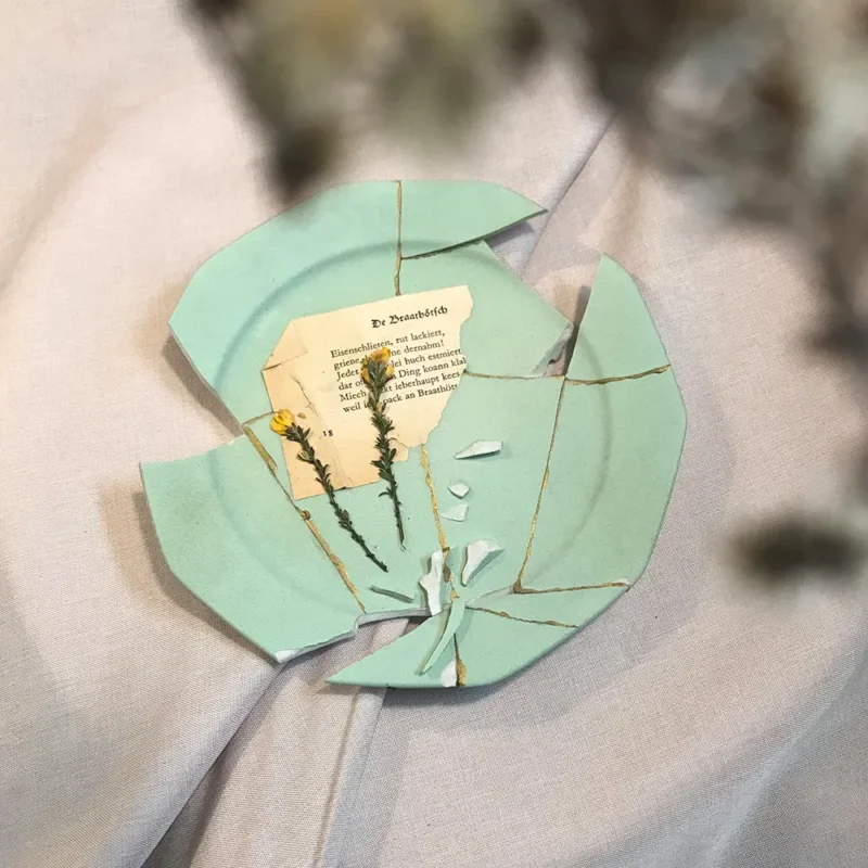 Kintsugi "Lost Garden" No.12 - groß