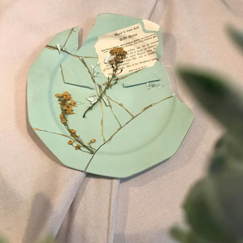 Kintsugi "Lost Garden" No.11 - groß