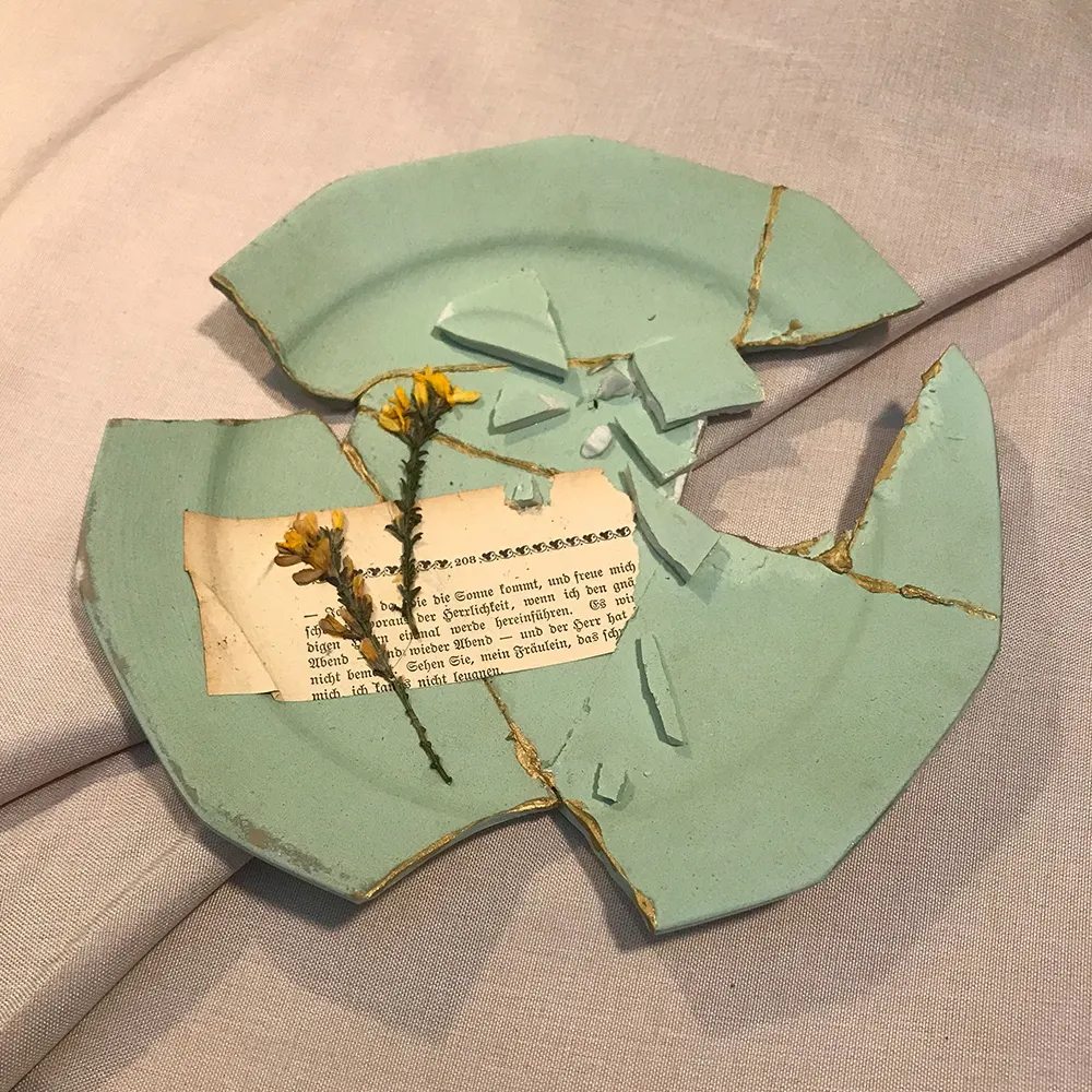 Kintsugi "Lost Garden" No.7 - groß – Bild 3