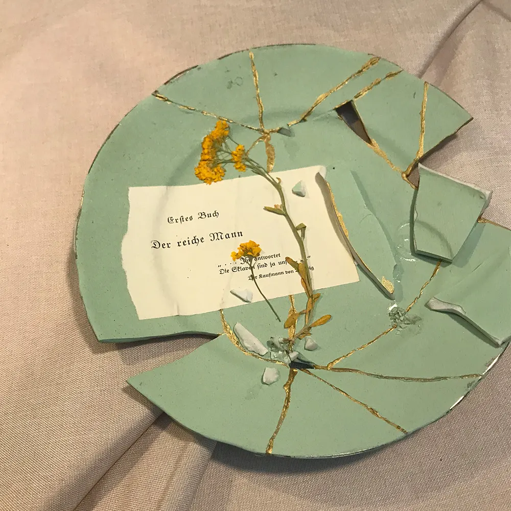 Kintsugi "Lost Garden" No.8 - groß – Bild 2