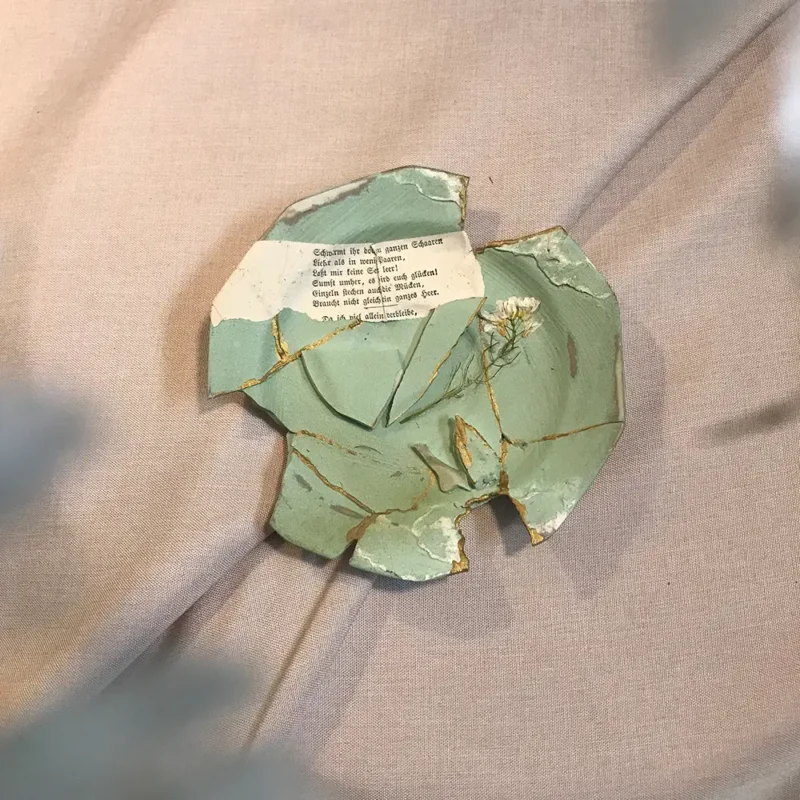 Kintsugi "Lost Garden" No.5 - klein