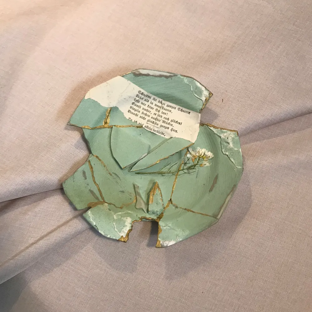 Kintsugi "Lost Garden" No.5 - klein – Bild 4