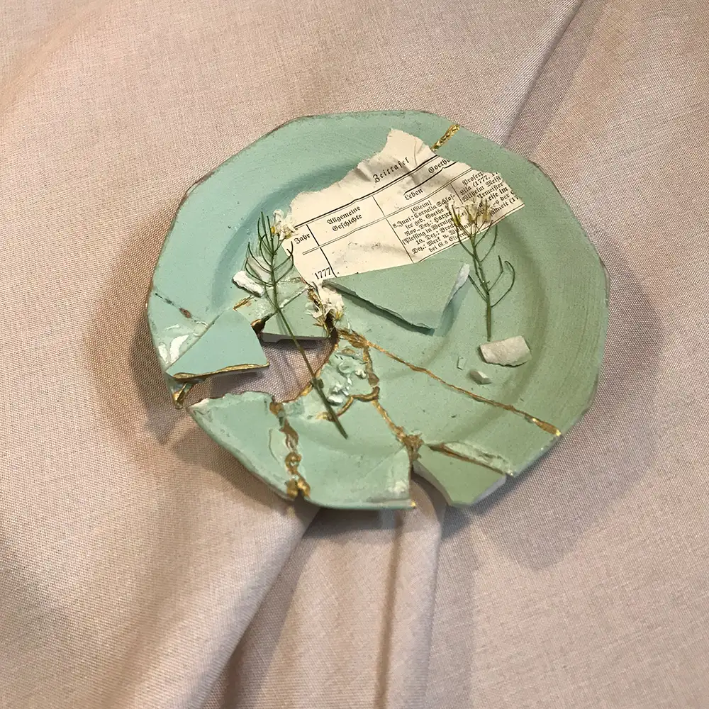 Kintsugi "Lost Garden" No.6 - klein – Bild 2